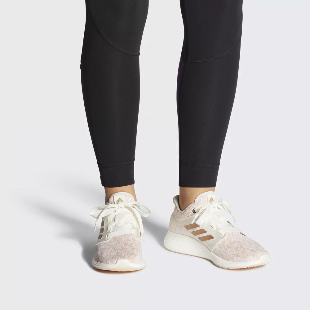 Adidas Edge Lux 3 Tenis Para Correr Dorados Para Mujer (MX-37719)